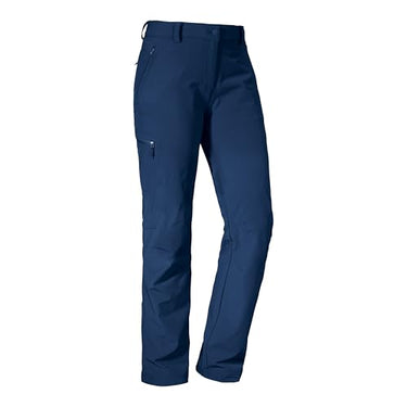 Schöffel Damen Pants Ascona, leichte und komfortable Wanderhose für Frauen, vielseitige Outdoor Hose mit optimaler Passform und praktischen Taschen, size: 46/3XL (EU), color: grey im Sale